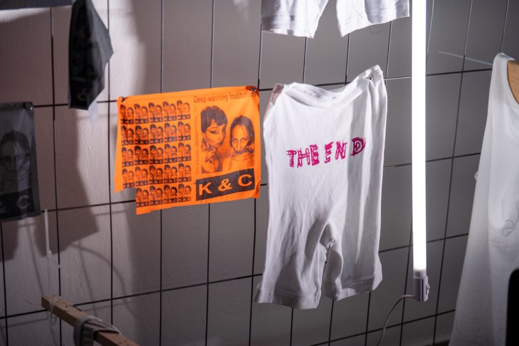 Catalina Bucos and Karen Fritz at THE E N D, Kölnischer Kunstverein